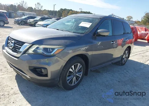 2017 Nissan Pathfinder Sl из США, поврежденный, VIN 5N1DR2MN2HC620301